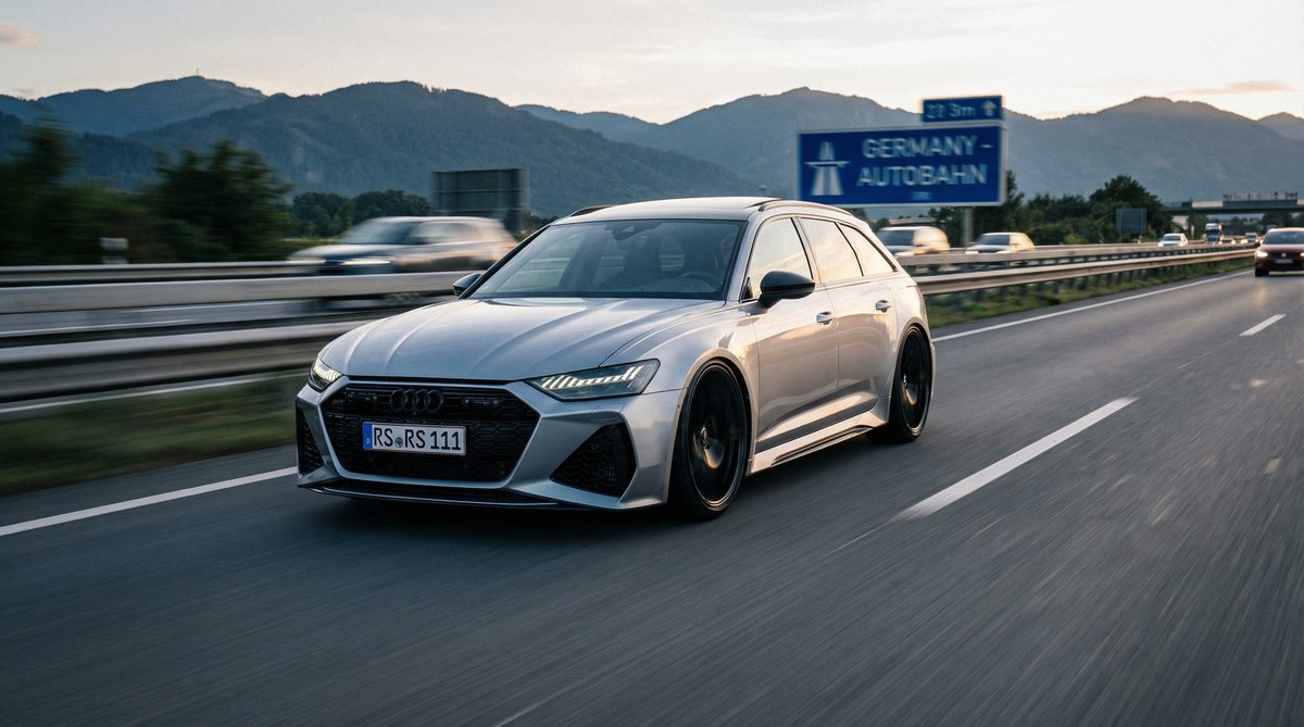 黑丝视频：奥迪RS6旅行车